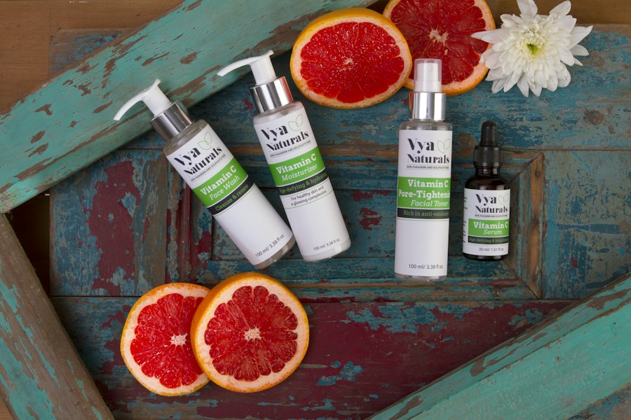 Illustrative cosmetic products for international commerce