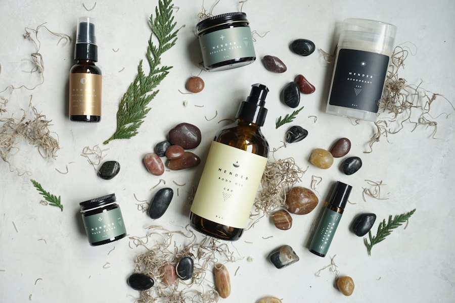 Illustrative personal care skincare packaging and products