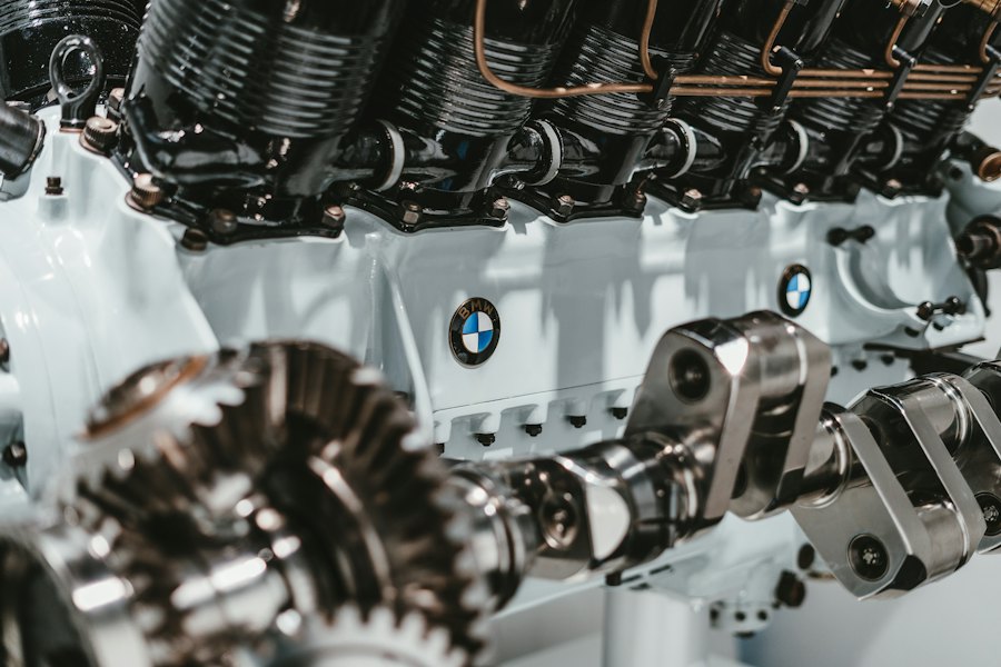 Illustrative automotive precision engine component
